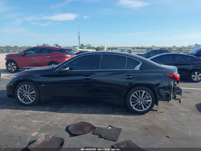 Продажа на аукционе авто 2018 Infiniti Q50 2.0t Luxe, vin: JN1CV7AP3JM241177, номер лота: 45354799