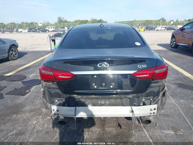 Продажа на аукционе авто 2018 Infiniti Q50 2.0t Luxe, vin: JN1CV7AP3JM241177, номер лота: 45354799