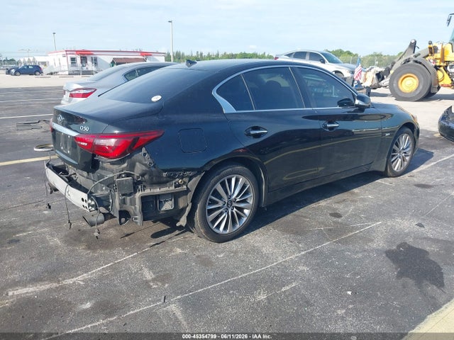 Продажа на аукционе авто 2018 Infiniti Q50 2.0t Luxe, vin: JN1CV7AP3JM241177, номер лота: 45354799