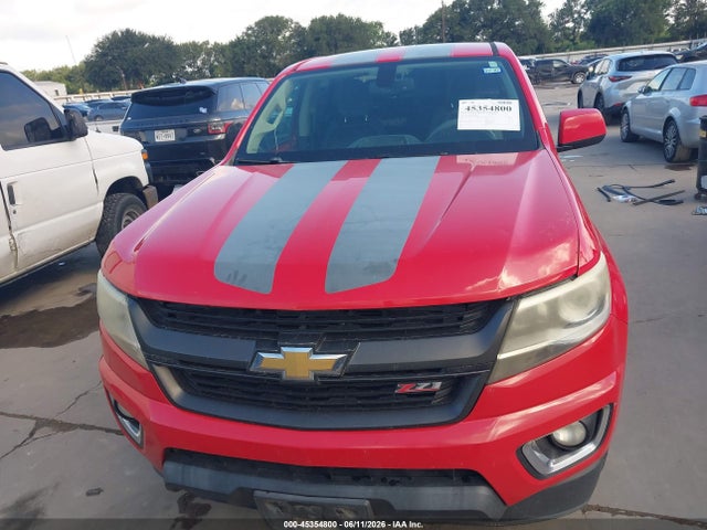 45354800 :رقم المزاد ، 1GCGSDE36G1349588 vin ، 2016 Chevrolet Colorado Z71 مزاد بيع