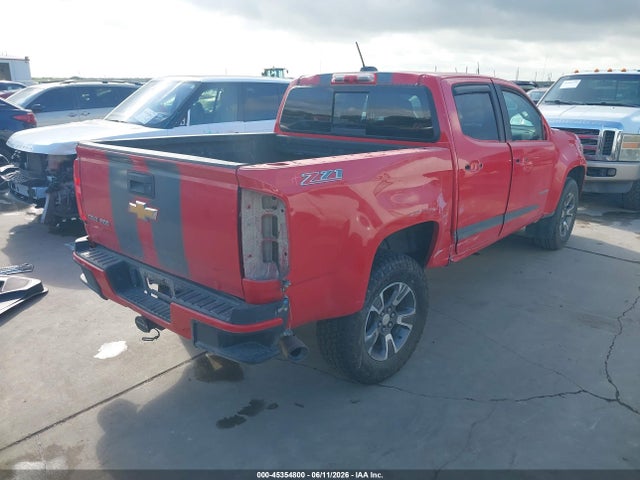45354800 :رقم المزاد ، 1GCGSDE36G1349588 vin ، 2016 Chevrolet Colorado Z71 مزاد بيع