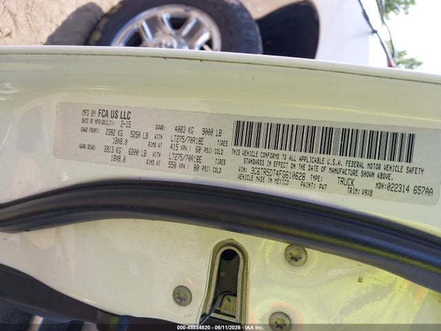 Продаж на аукціоні авто 2015 Ram 2500 Slt, vin: 3C6TR5DT4FG610628, номер лоту: 45354820