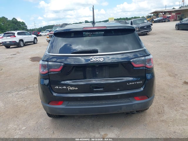 2018 Jeep Compass Limited 4x4 მანქანა იყიდება აუქციონზე, vin: 3C4NJDCB1JT340737, აუქციონის ნომერი: 45354852