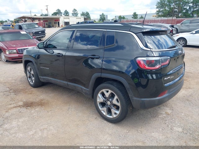 2018 Jeep Compass Limited 4x4 მანქანა იყიდება აუქციონზე, vin: 3C4NJDCB1JT340737, აუქციონის ნომერი: 45354852