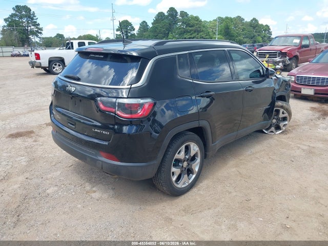 2018 Jeep Compass Limited 4x4 მანქანა იყიდება აუქციონზე, vin: 3C4NJDCB1JT340737, აუქციონის ნომერი: 45354852