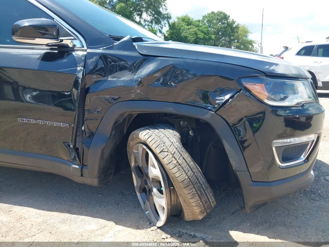 2018 Jeep Compass Limited 4x4 მანქანა იყიდება აუქციონზე, vin: 3C4NJDCB1JT340737, აუქციონის ნომერი: 45354852