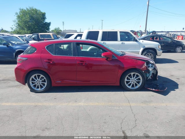 Aukcja sprzedaży 2013 Lexus Ct 200h, vin: JTHKD5BHXD2138005, numer aukcji: 45354945
