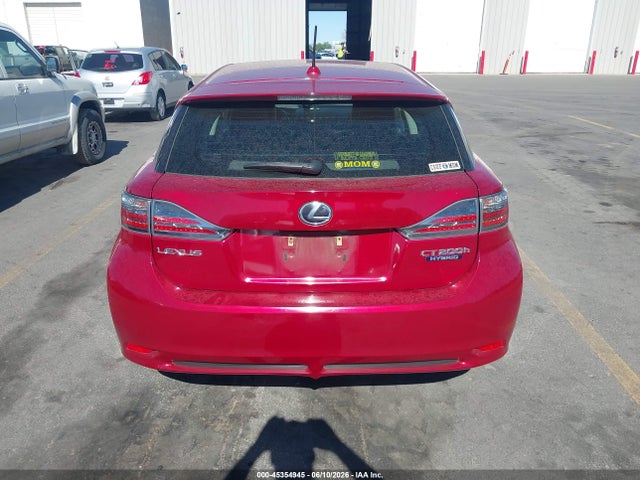 Aukcja sprzedaży 2013 Lexus Ct 200h, vin: JTHKD5BHXD2138005, numer aukcji: 45354945