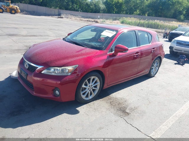Aukcja sprzedaży 2013 Lexus Ct 200h, vin: JTHKD5BHXD2138005, numer aukcji: 45354945