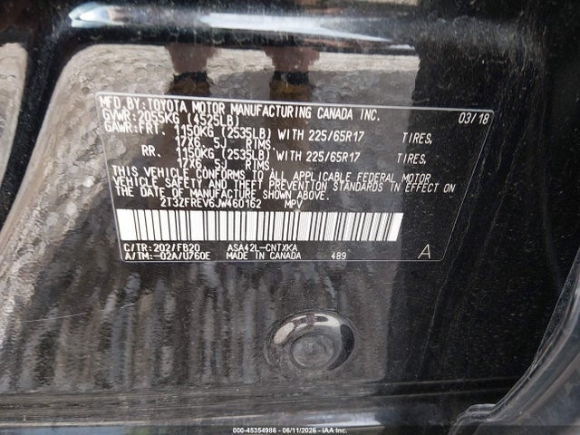 Toyota RAV4 LE 2018 2T3ZFREV6JW460162 Image 7