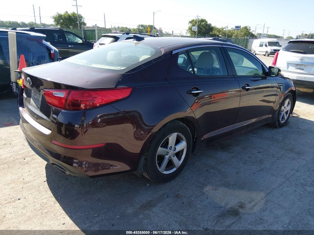 KIA Optima Lx 2015 5XXGM4A79FG391629 Image 4