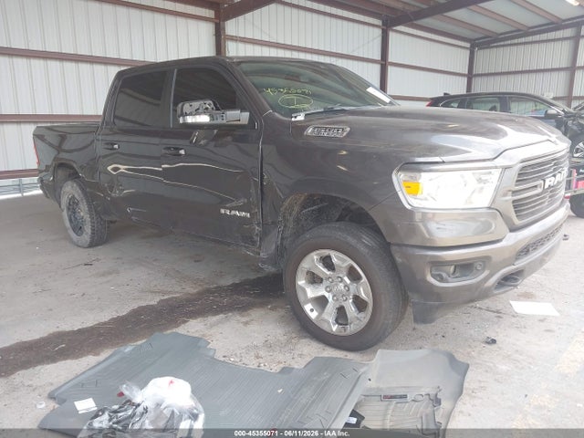 45355071 :رقم المزاد ، 1C6SRFFT1LN159885 vin ، 2020 Ram 1500 Big Horn  4x4 5'7 Box مزاد بيع