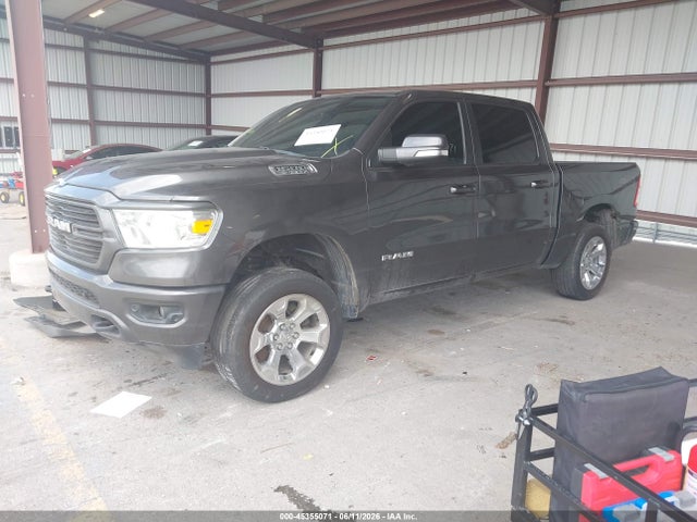 45355071 :رقم المزاد ، 1C6SRFFT1LN159885 vin ، 2020 Ram 1500 Big Horn  4x4 5'7 Box مزاد بيع