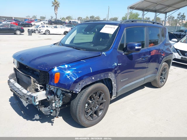 Aukcja sprzedaży 2020 Jeep Renegade Altitude Fwd, vin: ZACNJABB9LPL51153, numer aukcji: 45355078