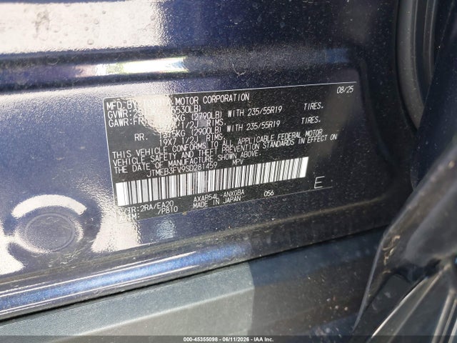 JTMFB3FV9SD281459 Toyota Rav4 Plug-in Hybrid Xse