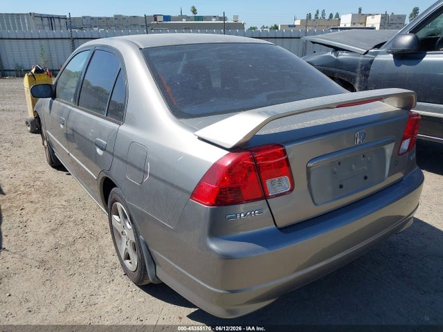Aukcja sprzedaży 2005 Honda Civic Ex, vin: JHMES26715S001555, numer aukcji: 45355170