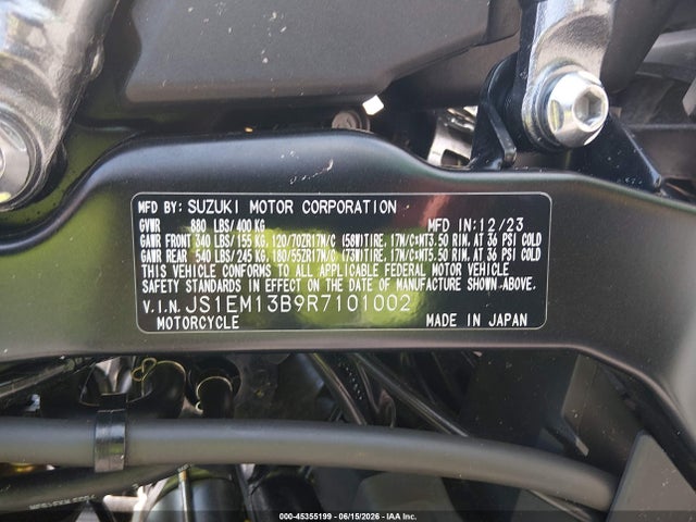 Suzuki Gsx800 F 2024 JS1EM13B9R7101002 Image 10