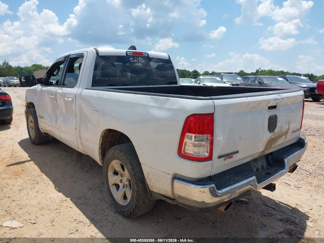 45355350 :رقم المزاد ، 1C6SRFBTXMN554820 vin ، 2021 Ram 1500 Big Horn  4x4 6'4 Box مزاد بيع