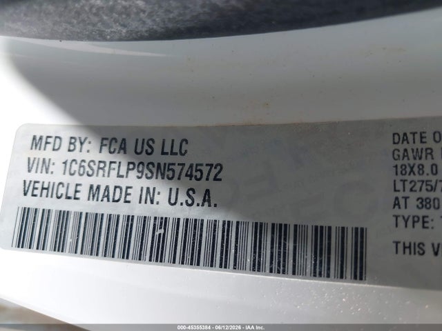 RAM 1500 2025 1C6SRFLP9SN574572 Image 9