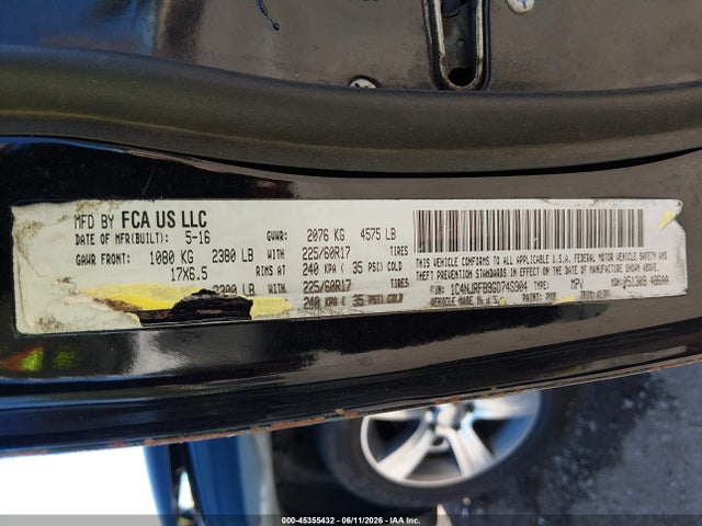 1C4NJRFB9GD746904 Jeep Patriot High Altitude Edition