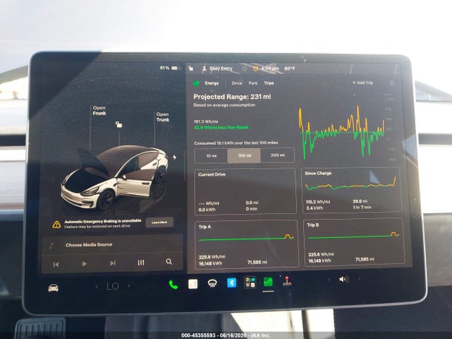 Tesla Model 3 Long Range Dual Motor All-wheel Drive 2023 5YJ3E1EB2PF689064 Image 19