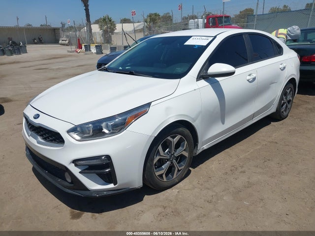 2019 Kia Forte Lxs მანქანა იყიდება აუქციონზე, vin: 3KPF24AD8KE029608, აუქციონის ნომერი: 45355608