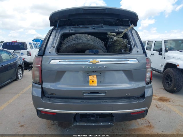 2021 Chevrolet Tahoe 2wd Lt მანქანა იყიდება აუქციონზე, vin: 1GNSCNKD7MR309969, აუქციონის ნომერი: 45355625