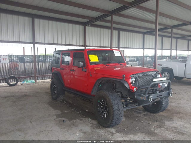 45355669 :رقم المزاد ، 1C4HJWDG9GL278382 vin ، 2016 Jeep Wrangler Unlimited Sport مزاد بيع