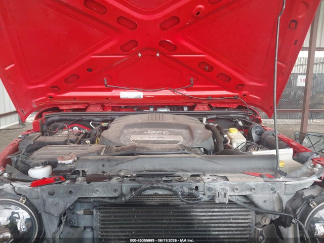 45355669 :رقم المزاد ، 1C4HJWDG9GL278382 vin ، 2016 Jeep Wrangler Unlimited Sport مزاد بيع