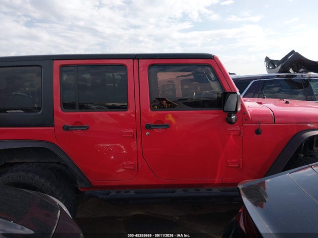 45355669 :رقم المزاد ، 1C4HJWDG9GL278382 vin ، 2016 Jeep Wrangler Unlimited Sport مزاد بيع