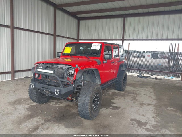 45355669 :رقم المزاد ، 1C4HJWDG9GL278382 vin ، 2016 Jeep Wrangler Unlimited Sport مزاد بيع