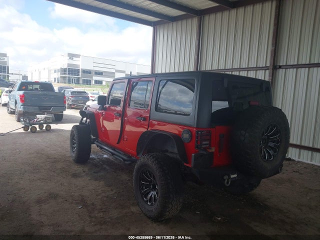 45355669 :رقم المزاد ، 1C4HJWDG9GL278382 vin ، 2016 Jeep Wrangler Unlimited Sport مزاد بيع