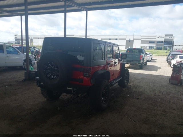 45355669 :رقم المزاد ، 1C4HJWDG9GL278382 vin ، 2016 Jeep Wrangler Unlimited Sport مزاد بيع