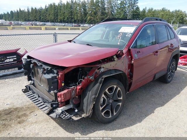 45355692 :رقم المزاد ، 2T3J1RFV0KW035516 vin ، 2019 Toyota Rav4 Adventure مزاد بيع