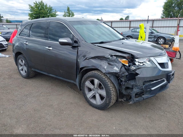 45355710 :رقم المزاد ، 2HNYD2H71BH512184 vin ، 2011 Acura Mdx Advance Package مزاد بيع