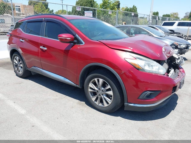 Продаж на аукціоні авто 2015 Nissan Murano Sv, vin: 5N1AZ2MG1FN261707, номер лоту: 45355761