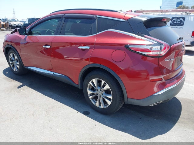Aukcja sprzedaży 2015 Nissan Murano Sv, vin: 5N1AZ2MG1FN261707, numer aukcji: 45355761