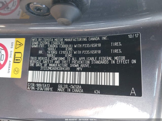 Lexus RX 350 2017 2T2ZZMCAXHC084589 Image 9