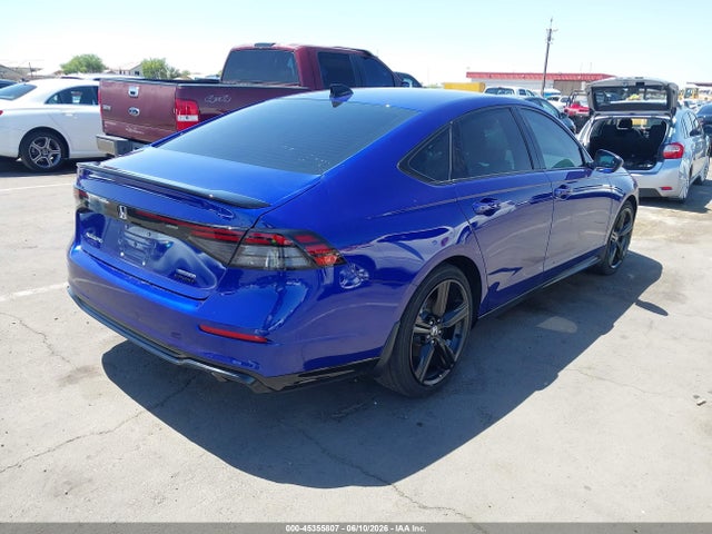 2025 Honda Accord Hybrid Sport-l მანქანა იყიდება აუქციონზე, vin: 1HGCY2F77SA008522, აუქციონის ნომერი: 45355807