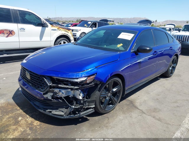 2025 Honda Accord Hybrid Sport-l მანქანა იყიდება აუქციონზე, vin: 1HGCY2F77SA008522, აუქციონის ნომერი: 45355807