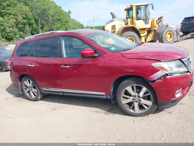 Продаж на аукціоні авто 2015 Nissan Pathfinder Platinum, vin: 5N1AR2MMXFC600451, номер лоту: 45355830