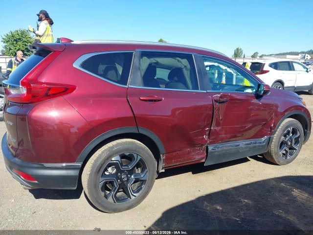 2019 Honda Cr-v Touring მანქანა იყიდება აუქციონზე, vin: 5J6RW2H93KL006357, აუქციონის ნომერი: 45355833