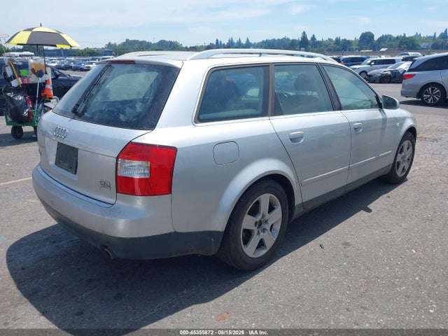 Aukcja sprzedaży 2002 Audi A4 3.0 Avant, vin: WAUVT68E32A277865, numer aukcji: 45355872