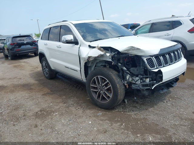 45355893 :رقم المزاد ، 1C4RJFBG8LC168585 vin ، 2020 Jeep Grand Cherokee Limited 4x4 مزاد بيع