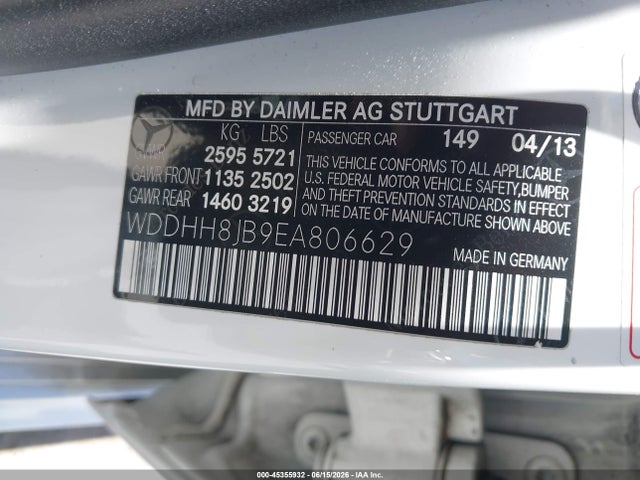 Mercedes-Benz E 350 4matic 2014 WDDHH8JB9EA806629 Image 9