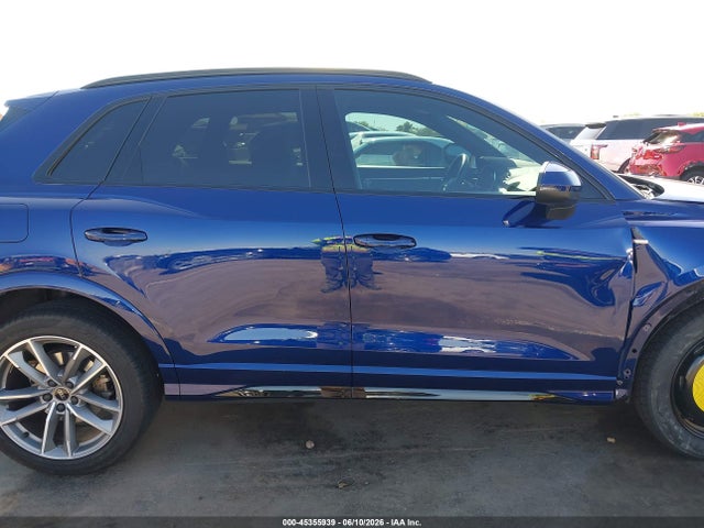 45355939 :رقم المزاد ، WA1EECF33R1107460 vin ، 2024 Audi Q3 Premium Plus 45 Tfsi S Line Quattro Tiptronic مزاد بيع