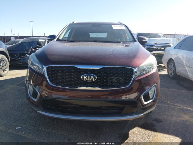 45355998 :رقم المزاد ، 5XYPHDA18HG281427 vin ، 2017 Kia Sorento 2.0t Ex مزاد بيع