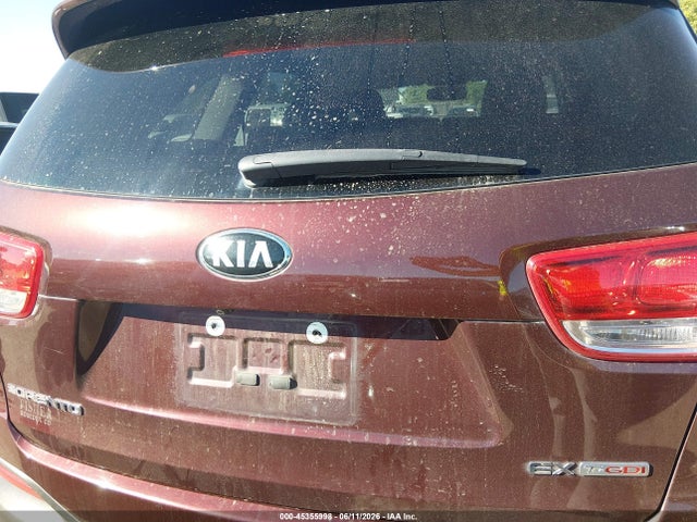 45355998 :رقم المزاد ، 5XYPHDA18HG281427 vin ، 2017 Kia Sorento 2.0t Ex مزاد بيع