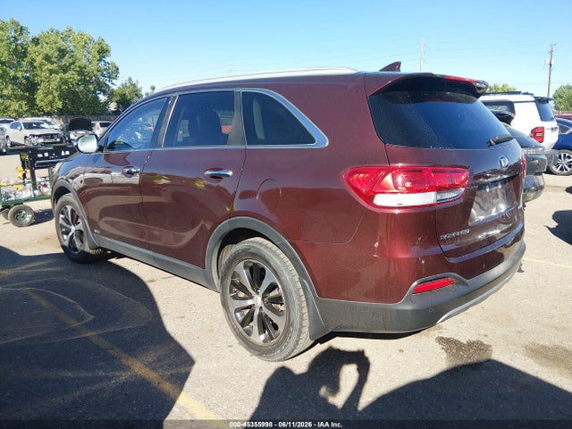 45355998 :رقم المزاد ، 5XYPHDA18HG281427 vin ، 2017 Kia Sorento 2.0t Ex مزاد بيع