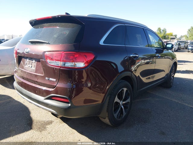 45355998 :رقم المزاد ، 5XYPHDA18HG281427 vin ، 2017 Kia Sorento 2.0t Ex مزاد بيع